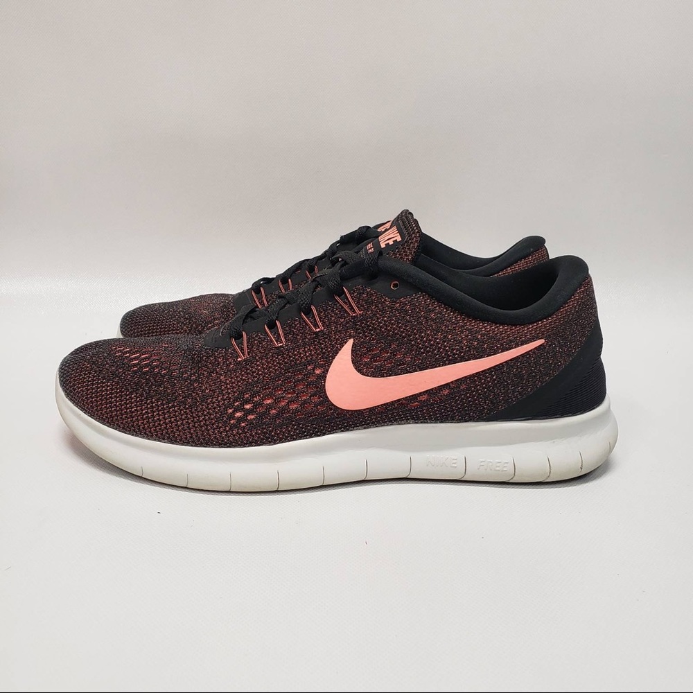 Nike Free RN Purple Black Shoes Women’s Size 10